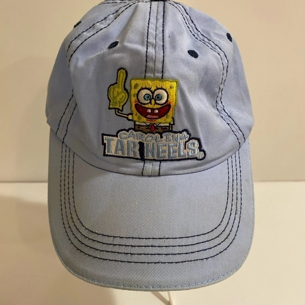 Nickelodeon by Outdoor Cap SpongeBob/Carolina Tarheels Kid Strap back Hat (CN)